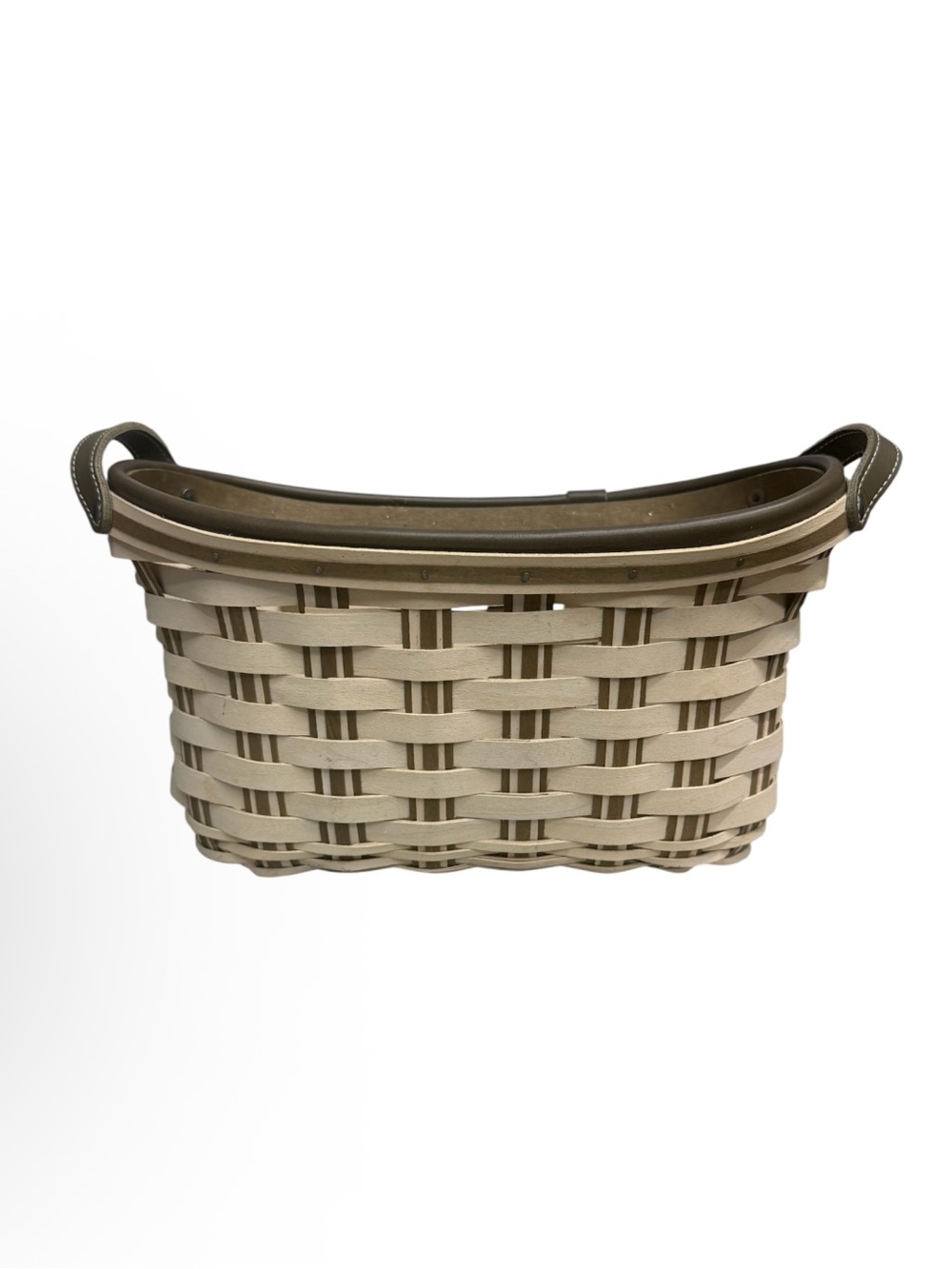 Vintage Longaberger Large Woven Basket - Picture 2 of 7